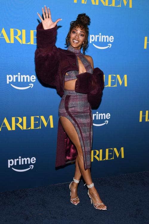 Meagan Good at Harlem Season 3 Premiere, January 2025 1