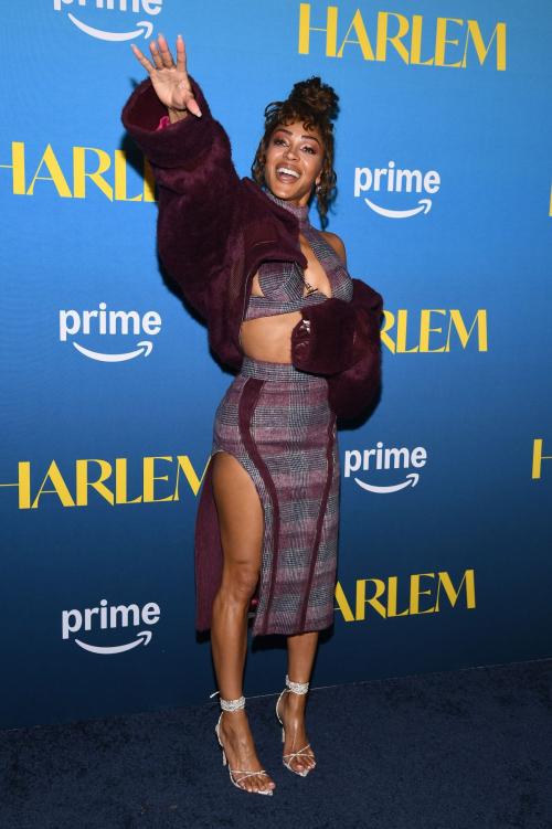 Meagan Good at Harlem Season 3 Premiere, January 2025 2