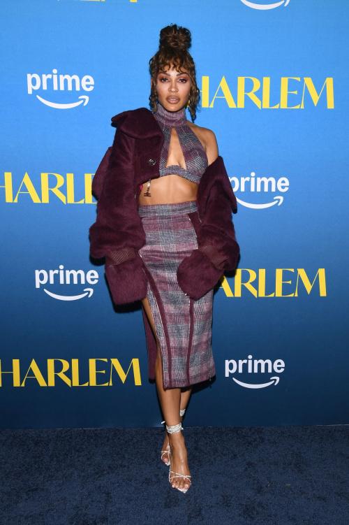 Meagan Good at Harlem Season 3 Premiere, January 2025 5