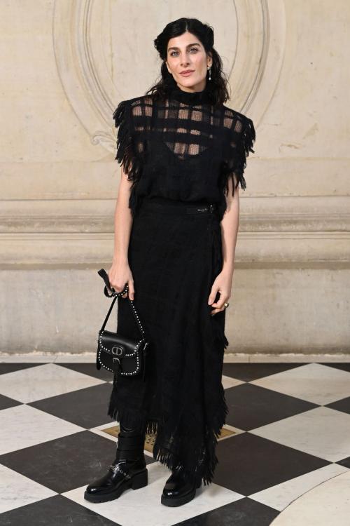 Mina Kavani at Christian Dior Haute Couture Show, January 2025 2
