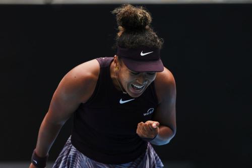 Naomi Osaka at Australian Open, January 2025 1