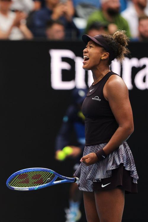 Naomi Osaka at Australian Open, January 2025 2