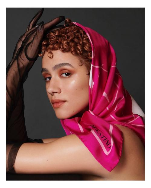 Nathalie Emmanuel for Schon Switzerland, December 2024