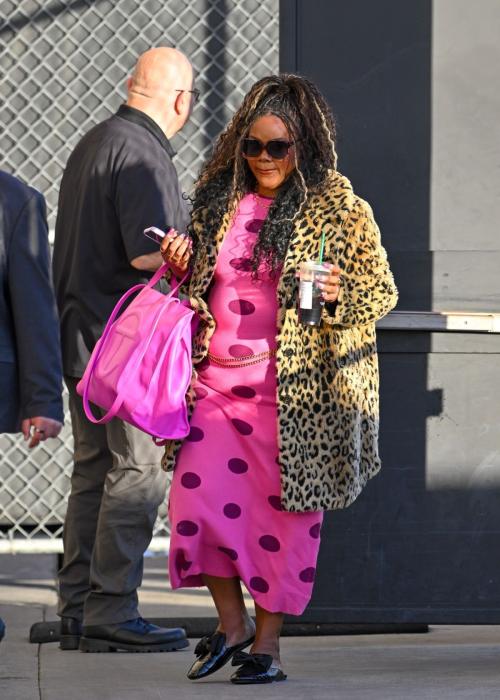 Nicole Byer Arrives at Jimmy Kimmel Live, January 2025 5