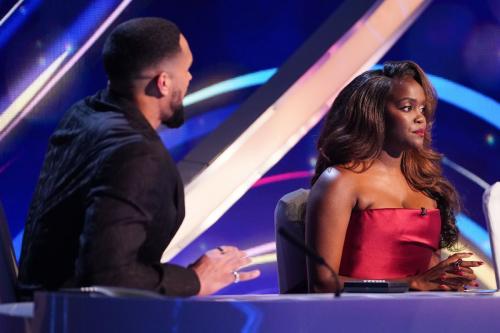 Oti Mabuse at Dancing on Ice Season 17 Episode 1, January 2025 1
