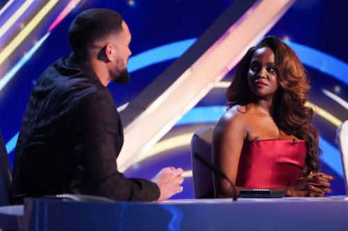 Oti Mabuse at Dancing on Ice Season 17 Episode 1, January 2025 3