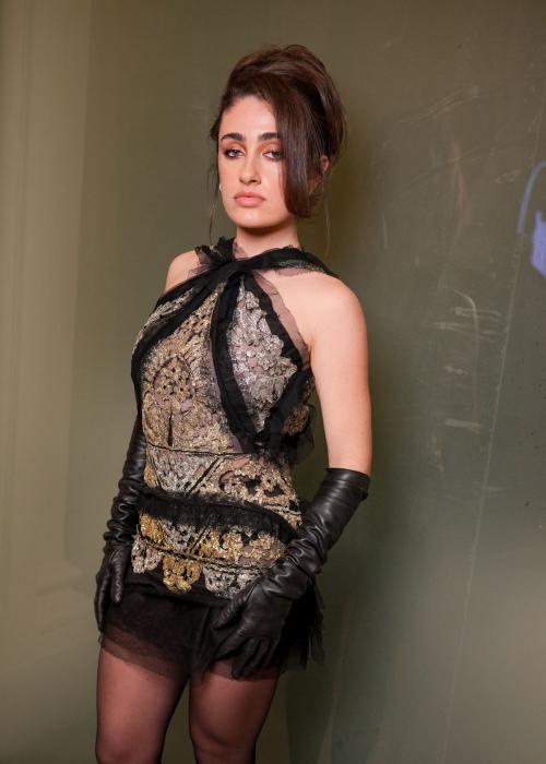 Rachel Sennott at Jean Paul Gaultier Haute Couture Show, January 2025