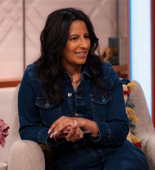 Ranvir Singh at Lorraine TV Show, January 2025 1
