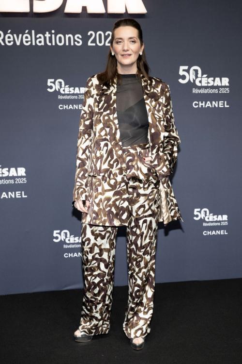 Selma Alaoui at Cesar Revelations 2025 Photocall in Paris, January 2025 3