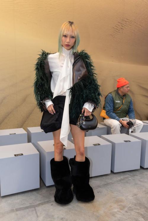Soo Joo Park at Sacai Menswear Show, January 2025 1
