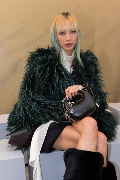 Soo Joo Park at Sacai Menswear Show, January 2025 3