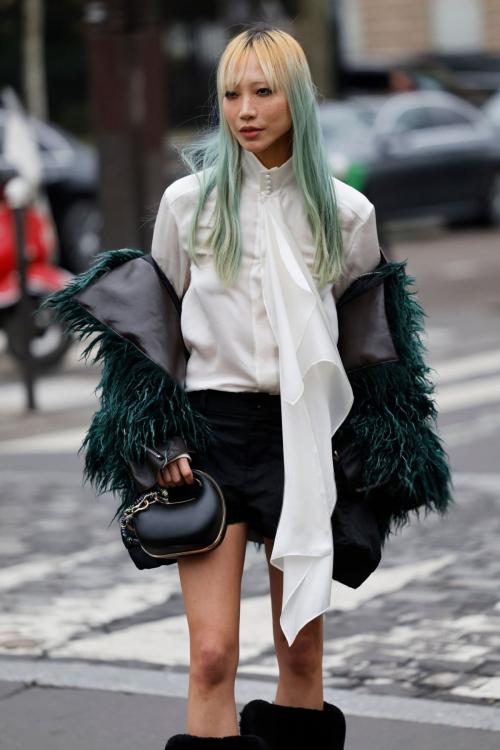 Soo Joo Park at Sacai Menswear Show, January 2025 5
