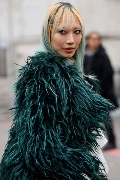 Soo Joo Park at Sacai Menswear Show, January 2025 6