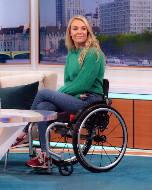 Sophie Morgan on Good Morning Britain, January 2025 5