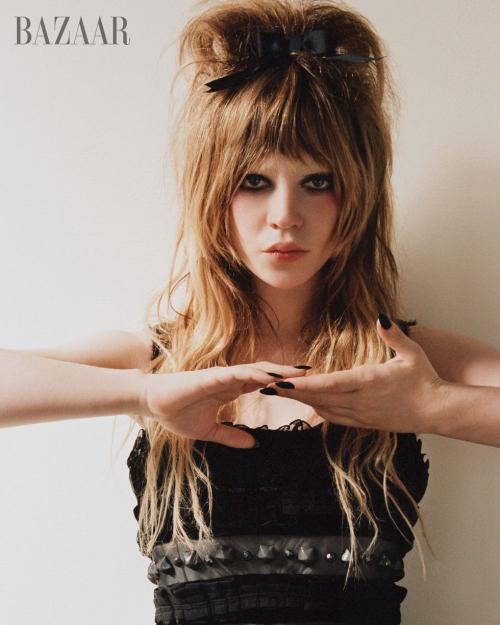 Sophie Thatcher in Harper's Bazaar, February 2025