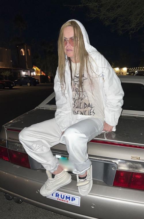 Taryn Manning Channels Streetwear Style in Palm Springs, January 2025