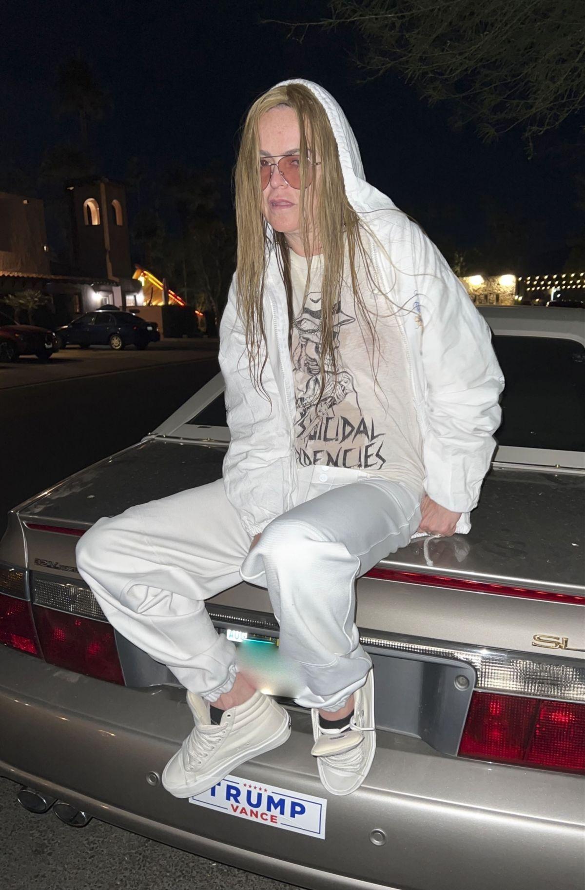 Taryn Manning Channels Streetwear Style in Palm Springs, January 2025