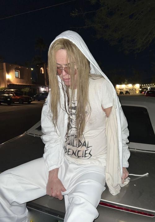 Taryn Manning Channels Streetwear Style in Palm Springs, January 2025 1