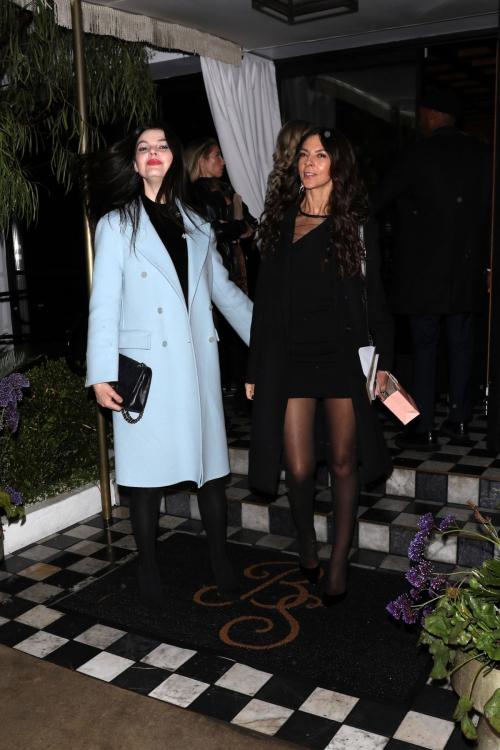 Terri Seymour Enjoys Night Out at Bird Streets Club, January 2025