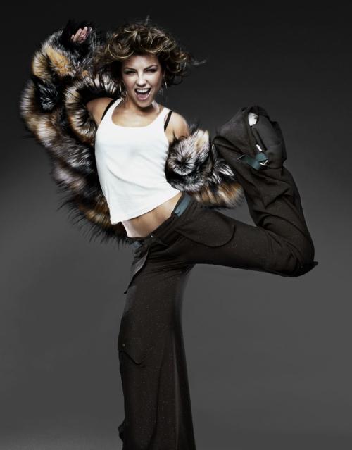 Thalia at a Photoshoot,  2003 1