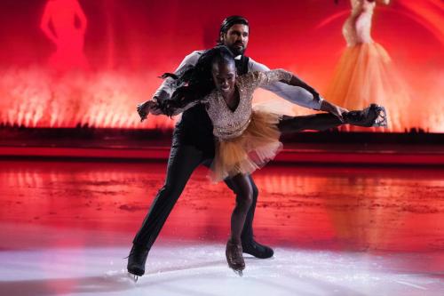 Vanessa James at Dancing on Ice, January 2025 4