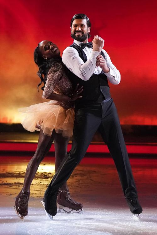 Vanessa James at Dancing on Ice, January 2025 5