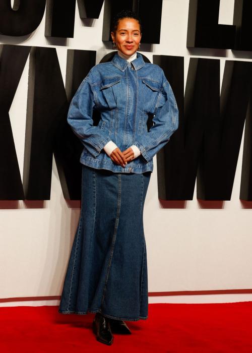 Yasmin Evans at A Complete Unknown UK Premiere, January 2025