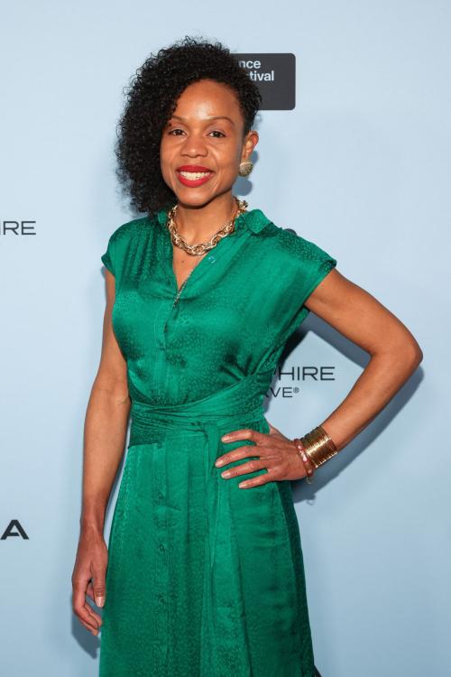 Yohanna Florentino Captivates at Mad Bills to Pay Premiere, January 2025