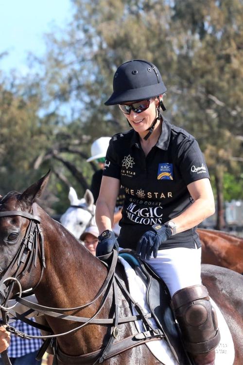 Zara Tindall Radiates at Magic Millions Polo, January 2025 9