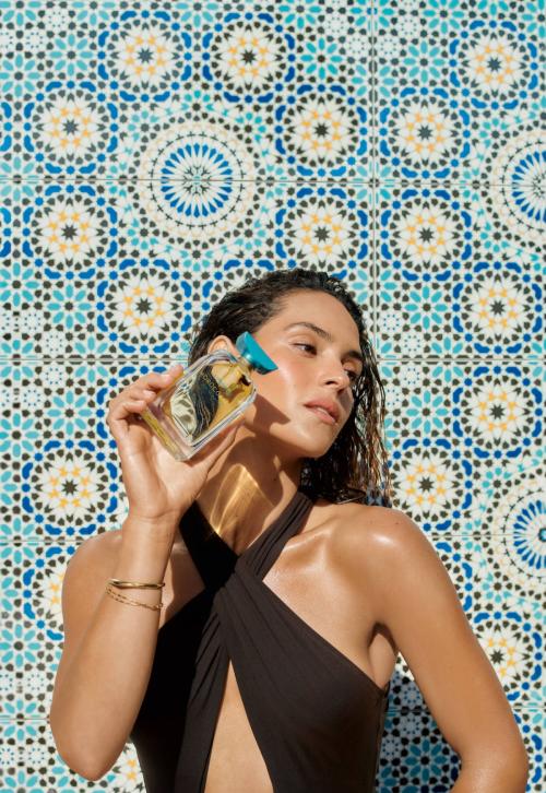 Adria Arjona for Moroccanoil Campaign, February 2025