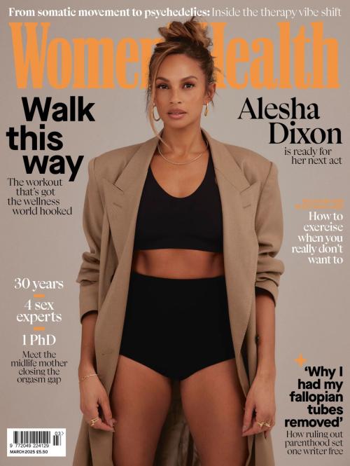 Alesha Dixon for Women’s Health Magazine, March 2025 1