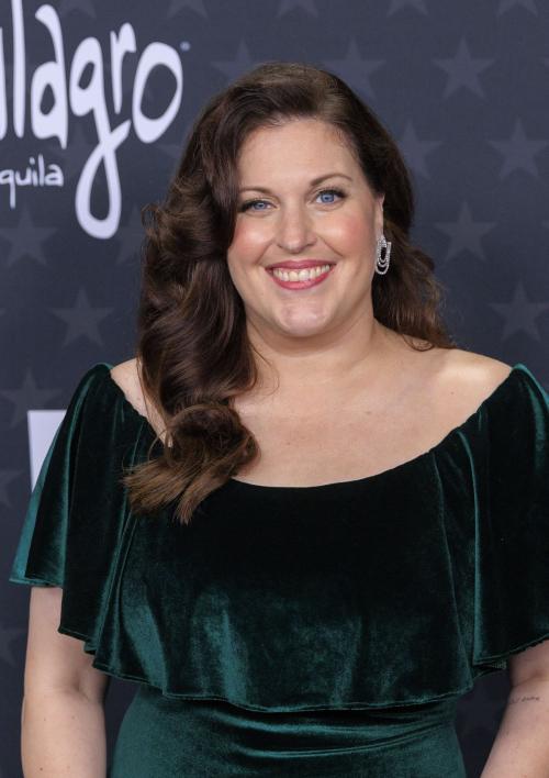 Allison Tolman at Critics Choice Awards, February 2025 1