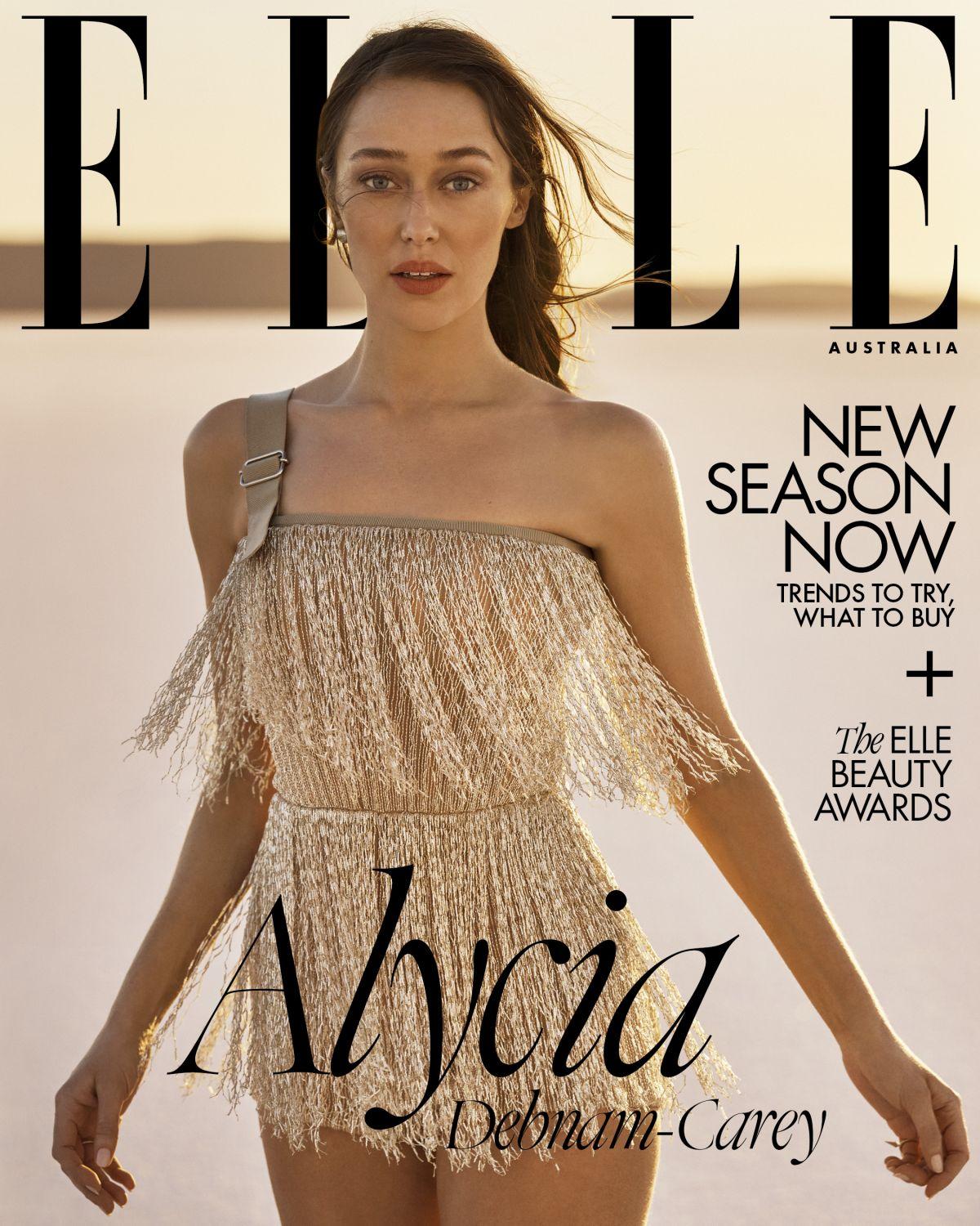 Alycia Debnam-Carey for Elle Australia, March 2025