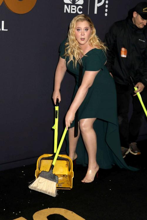 Amy Schumer at SNL50 Anniversary Special in NYC, Feb 2025 3