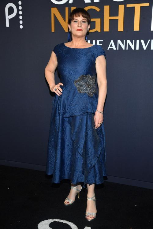 Ana Gasteyer at SNL50 Anniversary Special in NYC, Feb 2025