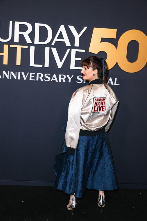 Ana Gasteyer at SNL50 Anniversary Special in NYC, Feb 2025 3