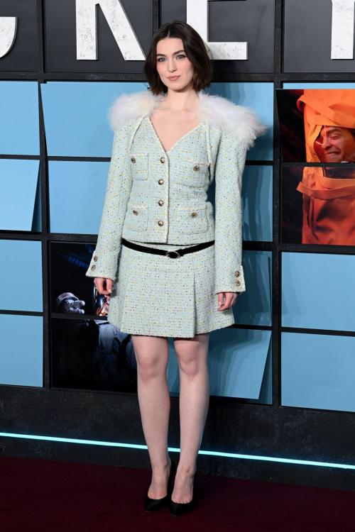 Anamaria Vartolomei at Mickey 17 Premiere London, February 2025 4
