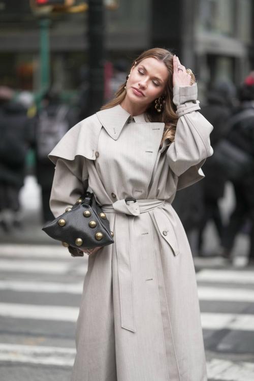 Andressa Suita at New York Fashion Week, February 2025