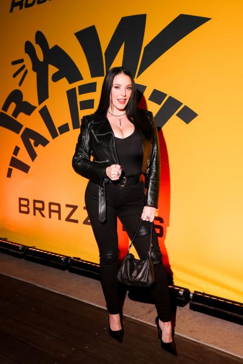 Angela White at Brazzers X Rosie Marks Raw Talent Book Launch, 2025
