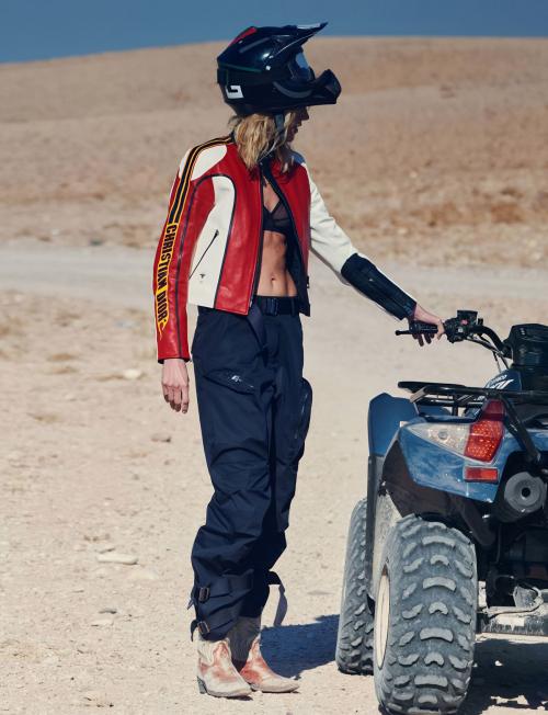 Anja Rubik for Elle France Feature, February 2025 16