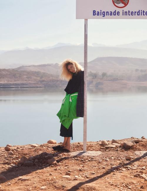 Anja Rubik for Elle France Feature, February 2025 3