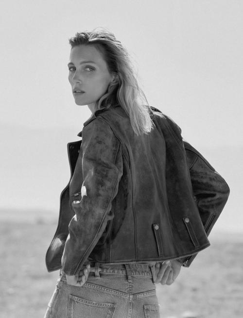 Anja Rubik for Elle France Feature, February 2025 56