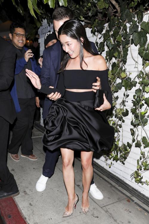 Anna Sawai Leaves Chateau Marmont Los Angeles, February 2025