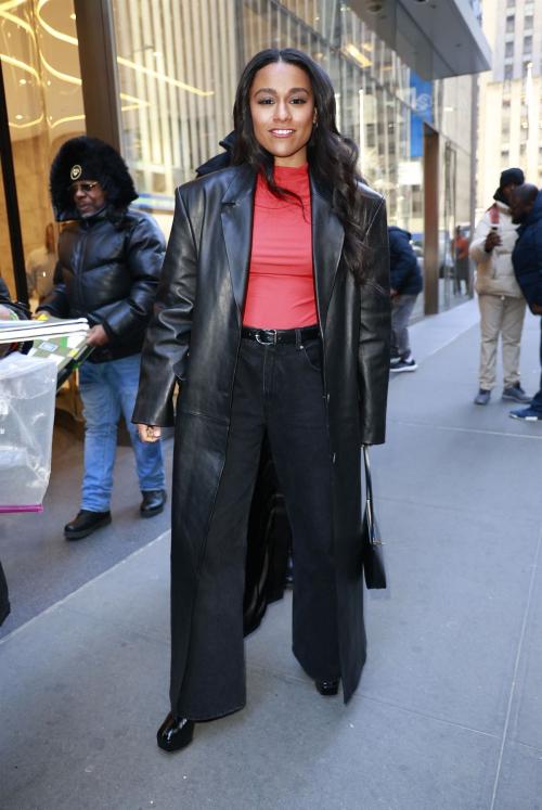 Ariana DeBose Leaves Sirius Radio Appearance, February 2025 1