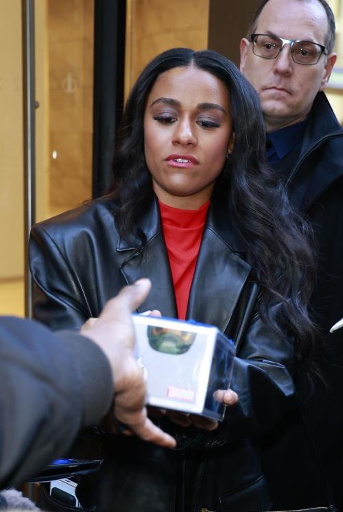 Ariana DeBose Leaves Sirius Radio Appearance, February 2025 2
