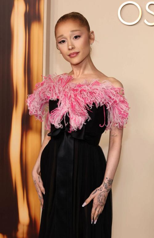 Ariana Grande at Academy Awards Nominees Dinner Los Angeles, February 2025