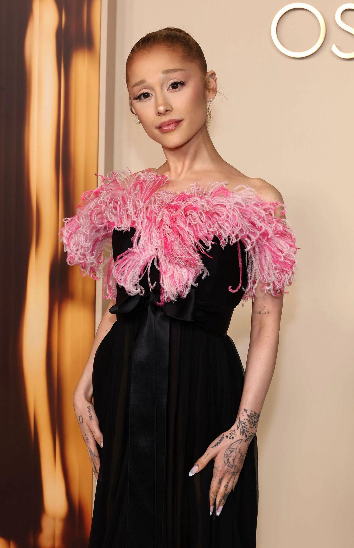 Ariana Grande at Academy Awards Nominees Dinner Los Angeles, February 2025