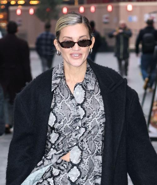 Ashley Roberts Leaves Heart Radio Studios, February 2025 3