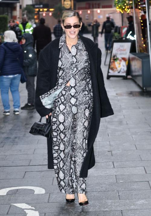 Ashley Roberts Leaves Heart Radio Studios, February 2025 4