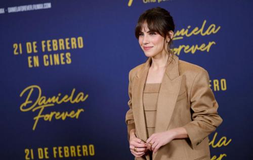 Aura Garrido at Daniela Forever Photocall in Madrid, February 2025 2